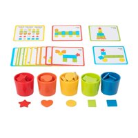 Bothyi - Juguete Sensorial De Reconocimiento De Colores Y Formas Para Niños Pequeños De 2 A 5 Años