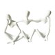 thumbnail image 1 of Creative Thinker Resina Estatuas Coleccionables Escultura Artesanía Blanco, 1 of 5