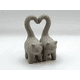 thumbnail image 2 of Figura decorativa gatitos con cola corazón, 2 of 3