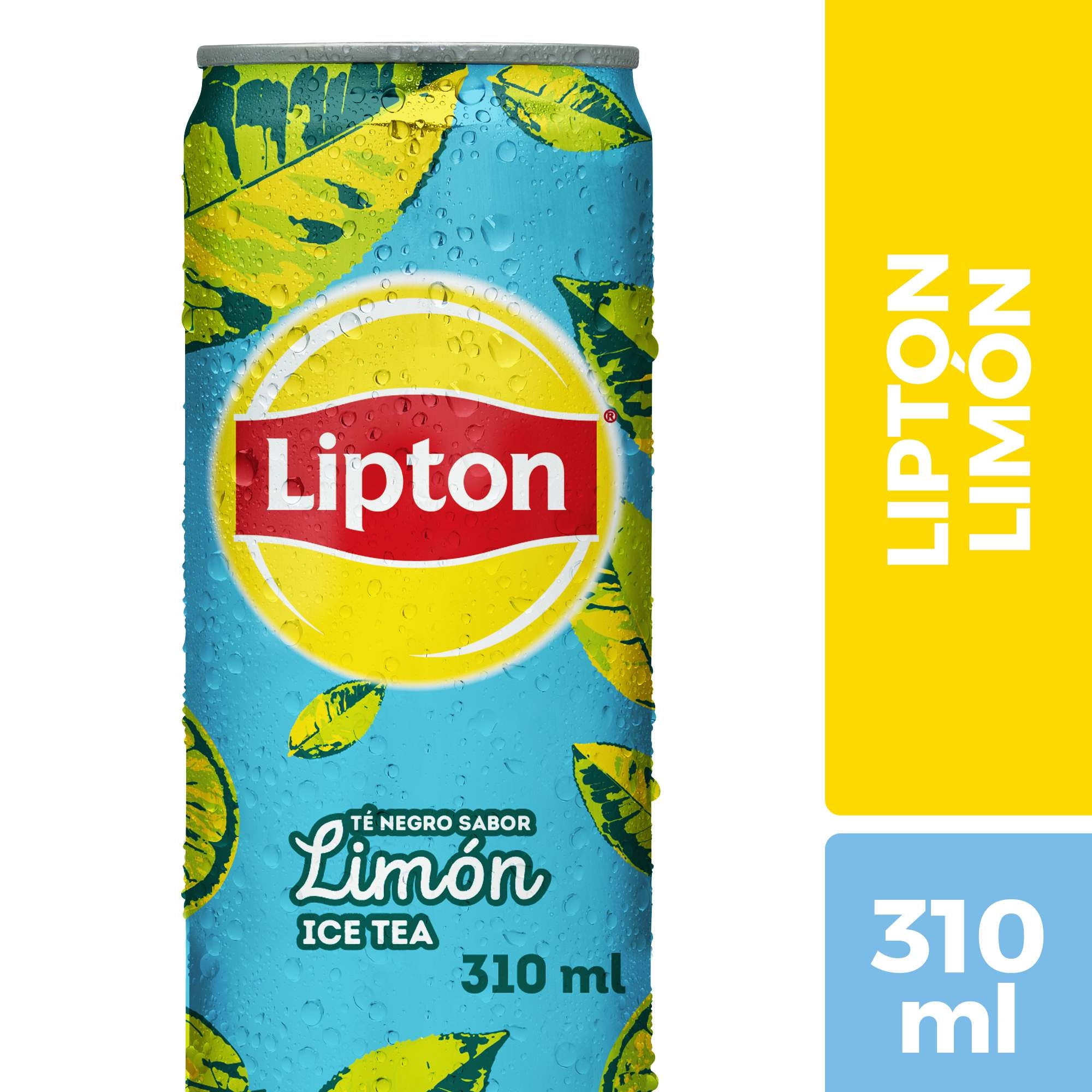 Té Negro Sabor Limón Lata 310 ml Lipton Ice Tea