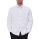 thumbnail image 4 of Camisa de Vestir para Hombre Casual de Negocios de Manga Larga con Botones Abajo L Blanca, 4 of 6