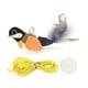 thumbnail image 1 of Juguete De Peluche Para Gato Con Puerta Colgante Con Sonido Para Entrenar Gatos En Interiores Kitty Naranja, 1 of 3