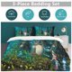 thumbnail image 5 of x445 My Neighbor Totoro Bed Duvet Cover Microfiber Bedding Sets 3D Printed Lightweight 3 Piece Comforter Sets, 1 Duvet Cover And 2 Pillow Shams for Kids Boys Girls 90"x90" jn445, 5 of 5
