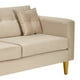thumbnail image 4 of Sofa New Retro 3c Felpa 01 Beige, 4 of 6