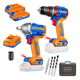 thumbnail image 1 of Set Wadfow Taladro Per Y Pistola De Impacto +2bat Y Carg 20v, 1 of 5