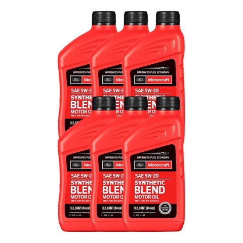 Aceite Genuino Ford Motorcraft® Sae 5W20 (6 Unidades) 5.7 Lt