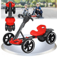 thumbnail image 1 of Carro Go Kart Eléctrico Plegable Liviano Para Niños ROJO, 1 of 3