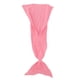 thumbnail image 3 of Manta de Cola de Sirena para Niños Tejida a Mano Manta Bolsa Rosa (Manta de Sirena), 3 of 3