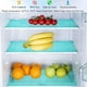 thumbnail image 2 of Paquete de 8 revestimientos para refrigerador, 17,7 x 12 pulgadas, lavables, recortables para estantes de vidrio, cajones de gabinetes de cocina, manteles individuales de plástico impermeables con 4 c, 2 of 6