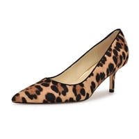 Zapatos De Tacón Shoe Nine West Arlene Para Mujer, Estampado De Leopardo, 6.5Us