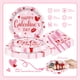 thumbnail image 4 of ZQMONTIA Set de artículos para fiesta de 168 piezas para Galentine's Day, 4 of 7