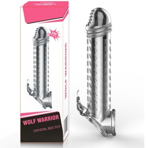 Fersex - Funda Para El Pene Transparente Relieve Y Anillo