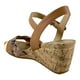 thumbnail image 3 of Sandalia Naturalizer Mujer Adelina Cuero Pu Contour+ cafe 38.5, 3 of 6