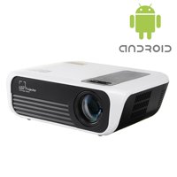 Castletec - Proyector Led T8 Android Wifi Full Hd 1080P 4500 Lux Miracast