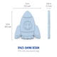 thumbnail image 5 of Paquetes de hielo reutilizables Bentgo Buddies para loncheras, paquete de 4, 5 of 7