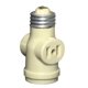 thumbnail image 2 of Adaptador de enchufe Leviton 1403-I, color marfil, 660 W, 125 V, base mediana, 2 of 2
