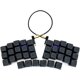 thumbnail image 1 of Teclado Hard-tochooseone, ergonómico, dividido, 36 teclas, QMK RGB, 1 of 9