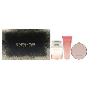 Michael Kors - Wonderlust De Para Mujer - Set De Regalo Edp Spray, Loción Corporal, Bolso Redondo