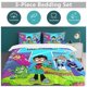 thumbnail image 5 of x569 Teen Titans Go 3-Piece Bedding Set Warm And Comfortable Soft Duvet Cover Bed Set with 1 Duvet Cover And 2 Pillowcases for Bedroom b569, 5 of 5