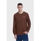 thumbnail image 1 of Polera Hombre Print Manga Chocolate, 1 of 4