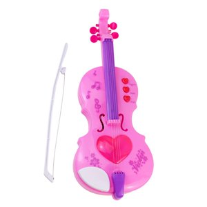 Bothyi - Instrumentos Musicales De Violín Eléctrico De Música Rosa Para Niñas Niños Niños Pequeños