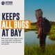 thumbnail image 2 of Mosquito Bug Head Net OutdoorEssentials, paquete de 2, color negro, 2 of 7