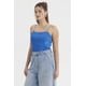 thumbnail image 2 of Polera Mujer Pabilo Textura Azul, 2 of 4