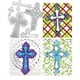 thumbnail image 4 of Set de troqueles de corte Mvchifay con cruces, 5 piezas, metal para scrapbooking, 4 of 9