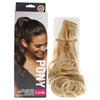 Onda Envolvente Pony - R H Trigo Dorado De Hairdo Para Es - Extensión De Cabello En Pulgadas