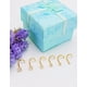 thumbnail image 2 of Set 6 Piercing Nostril Tipo S Punk Chapados En Oro 18k, 2 of 3