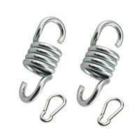 Magideal - Columpio De Porche Con Resorte, Elegante, Resistente, Resistente, Portátil, Práctico, Para Exteriores. Con Mosquetones