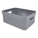 thumbnail image 3 of Cesta Almacenamiento 11L plastico, Gris 1 un, 3 of 4