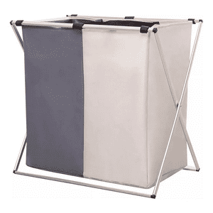 Genérico - Canasto Ropa Sucia Plegable Doble Separación