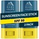 thumbnail image 1 of Protector solar en barra Oars + Alps Matte Face SPF 50, 15 mL, paquete de 2, 1 of 4