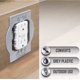 thumbnail image 4 of Adaptador TayMac PRBA400G para caja redonda de plástico, 4 of 7