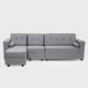 thumbnail image 2 of Seccional Boxter Xl Izq Tela Gris Medio, 2 of 7