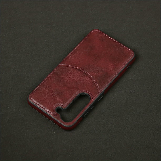 Fashion Wallet Credit Card Slot Back Cover For Samsung Galaxy S22 Plus Ultra Pocket PU Leather Case For Samsung S23 Ultra Plus