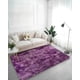 thumbnail image 3 of Alfombra Textura Peluda 180x200 Color Morado, 3 of 4