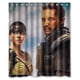 thumbnail image 1 of Cortina de ducha Mad Max, juego de cortinas de baño con ganchos, tamaño 60 x 72 pulgadas, 1 of 3