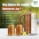 thumbnail image 5 of Juego de Jarra de Cobre 4YORKARE 1500 ml con 2 Vasos, 5 of 7