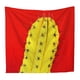 thumbnail image 4 of Tapiz De Pi?a Tapiz De Frutas Paisaje Colgante De Pared Rojo 200X150cm, 4 of 5