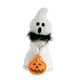 thumbnail image 5 of Decoración Halloween Muñeco Fantasma Artesanal Estatuilla Ornamental para Mesa Y Hogar Diseño Único en Poliéster Adecuado para Regalos Y Fiestas Temá Negro, 5 of 5