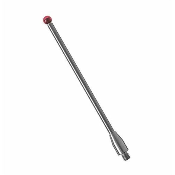 Punta de Sonda Táctil Suxing M3 Rosca Bola de Rubí 50 mm