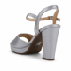 thumbnail image 4 of Sandalia de Mujer, Plateada Casual Chalada Voce-1, 4 of 6