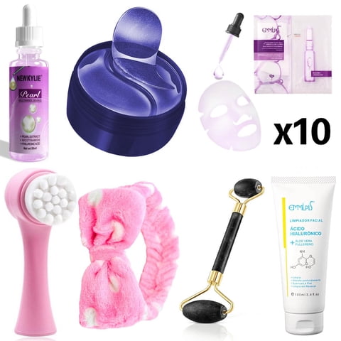 Emmlpls - Kit Cuidado Facial Regalo Skincare Piel Serum