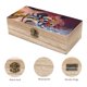 thumbnail image 3 of Hamburglar Caja Organizadora de Madera Rústica - Caja Decorativa Multifuncional para Escritorio, Hogar, Oficina, Joyas y Manualidades, 3 of 6