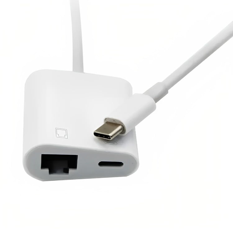 Genérico - Adaptador Tipo-c A Rj45 Lan Gigabit Ethernet