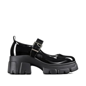 Zapato Mary Jane Tipo Escolar Plataforma Mujer Weide Yl055