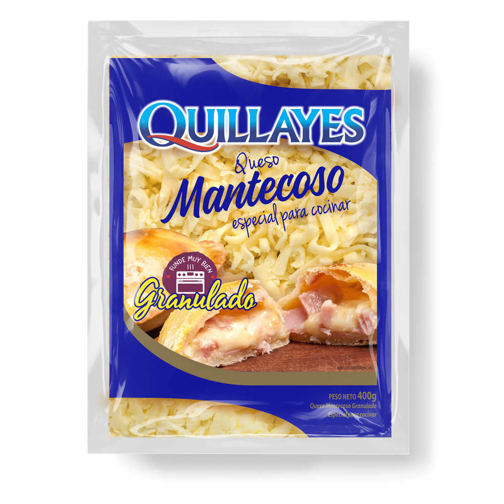 Queso Mantecoso Granulado 400 g Quillayes