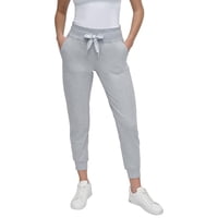 Pantalones Dkny Performance Para Mujer, Color Gris Perla, Talla Xl